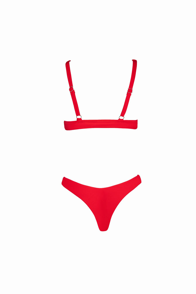 High Rise Bikini Set - Bikini Set | Pinksalt Swimwear