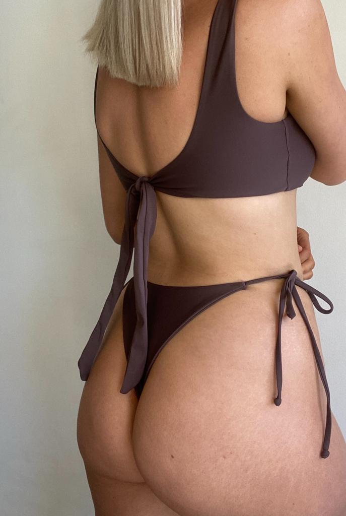 Brown Bikini Bottoms - Women Bikni | Pinksalt Swimwear 